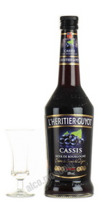 Ликер Л`Эритье-Гюйо со вкусом черной смородины Ликер I`Heritier Guyot Cassis Noir de Bourgogne