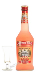 Ликер Л`Эритье-Гюйо со вкусом персика Ликер I`Heritier Guyot Creme de Peche