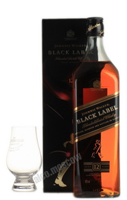 Johnnie Walker Black Label 12 years виски Джонни Уолкер Блэк Лейбл 12 лет