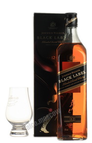 Johnnie Walker 12 years Black Label Шотландский виски Джонни Уокер 12 лет Блэк Лейбл