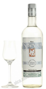 Santero Silver Dry 1 l ром Саньеро Сильвер Драй 1 л