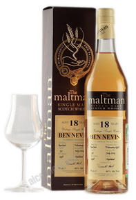 Maltman Ben Nevis 18 years виски Молтмэн Бен Невис 18 лет в п/у