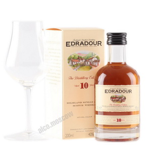 Edradour 10 years 200 ml виски Эдраду 10 лет 0.2 л