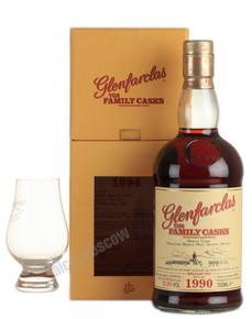 Glenfarclas Family Cask 1990 виски Гленфарклас Фамили Каск 1990 года