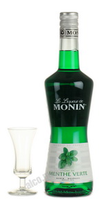 Ликер Зеленое Мята Джордж Монин Ликер Menthe Verde Monin