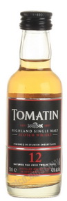 Tomatin 12 years виски Томатин 12 лет 0.05л