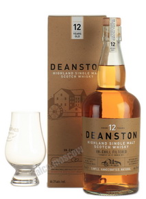 Deanston 12 years виски Динстон 12 лет