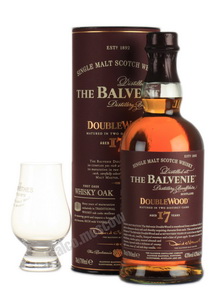 Balvenie Doublewood 17 Years Old 0,7l Виски Балвэни Даблвуд 17 лет 0,7л в тубе