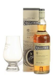 Cragganmore 12 years 200 ml виски Краганмор 12 лет 0.2 л