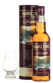 Hamilton`s Speyside виски Гамильтонс Спейсайд в тубе