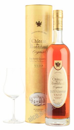 Chateau de Montifaud VSOP Fine Petit Champagne in tube коньяк Шато де Монтифо ВСОП Фин Пти Шампань в тубе