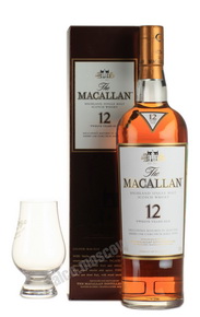 Macallan 12 years Sherry oak виски Макаллан 12 лет Черри оук