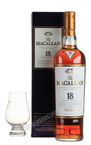 Macallan sherry oak 18 years виски Макаллан шери оук 18 лет