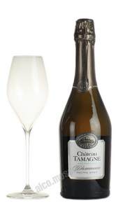Шампанское Chateau Tamagne российское шампанское Шато Тамань экстра брют 0.75 л