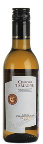 Chateau Tamagne Chardonnay de Tamani российское вино Шато Тамань Шардоне Тамани 0.187 л