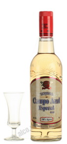 Campo Azul Especial Oro 100 % Agave текила Кампо Азул Эспесьял Оро 100 % агава