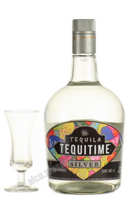 Текила Текитайм Сильвер 1 л текила Tequitime Silver 1 l