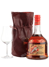 Lheraud Cognac Vieux Millenaire wooden box коньяк Леро Коньяк Вье Миленар в деревянной коробке