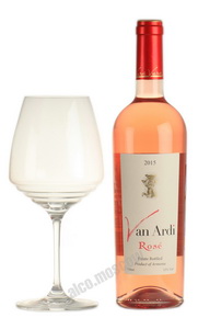 Van Ardi Rose 2015 армянское вино Ван Арди Розе 2015