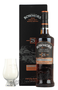 Bowmore 25 years виски Бомо 25 лет