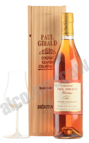 Paul Giraud Heritage Grande Champagne Premier Cru 50 years коньяк Поль Жиро Эритаж Гран Шампань Премье Крю 50 лет