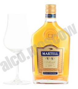 Martell VS Medallion flask 0,2l Коньяк Мартель ВС Медальон во фляжке 0,2л