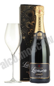 Lanson Black Label Brut шампанское Лансон Блэк Блэк Лейбл Брют п/у