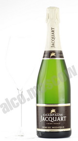 CHAMPAGNE JACQUART DEMI-SEC MOSAIQUE 0,75l Шампань Жакарт Деми-Сек Мозаик 0,75л