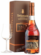 Delamain Grand Champagne Vesper Extra gift box коньяк Деламен Гран Шампань Веспер Экстра в п/к