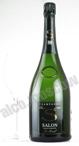 Salon Brut Blanc de Blancs 1999 gift box шампанское Салон Брют Блан де Блан 1999 в п/у