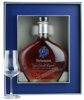 Delamain Grand Champagne Extra decanter & gift box коньяк Деламен Гран Шампань Экстра декантер и п/у