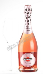 Martini Asti Rose шампанское Мартини Асти Розе