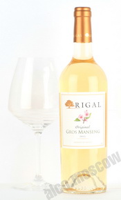 Cotes de Gascogne Rigal Original Gros Manseng 2013 Вино Кот де Гасконь Ригал Ориджинал Гро Мансенг 2013