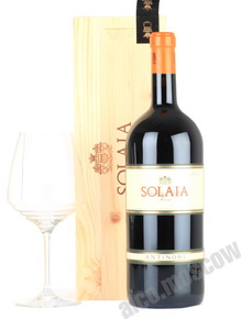 Solaia Toscana IGT wooden box Вино Солайя Тоскана ИГТ п/у дерево