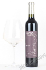 Susana Balbo Late Harvest Malbec 2012 Аргентинское вино Сусана Бальбо Лэйт Харвест Мальбек 2012