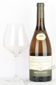 Chassagne Montrachet Morgeot Saint Vincent Французское вино Шассань Монраше Примьер Крю Моржо Святой Винсент 