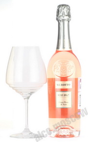 Merotto Gran Cuvee Rose Brut Итальянское вино Меротто Гран Кюве Розе Брют