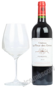 Chateau La Fleur des Ormes Pomerol 2014 Французское вино Шато Ля Флер дез Орм Помроль 2014