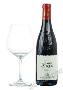 Domaine Du Clos De Sixte Французское вино Лирак Домен дю Кло Де Сикст