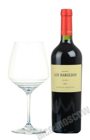 Los Haroldos Malbec 2015 Аргентинское вино Лос Аролдос Мальбек 2015