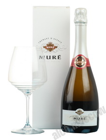 Cremant D`Alsace Dimi Sec Mure Вино Креман д`Эльзас Деми-Сек Мюре