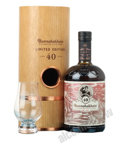 Bunnahabhain Aged 40 years Limited Edition 0,7l Виски Буннахавэн Эйджид 40 Еарс Лимитед Эдишн 0,7л в дереве