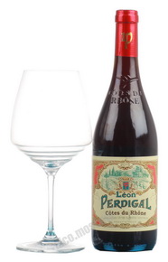 Leon Perdigal Cotes Du Rhone Вино Французское Леон Пердигаль Кот дю Рон