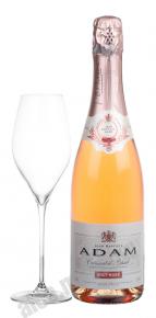 Jean-Baptiste Adam Cremant d`Alsace Brut Rose французское шампанское Жан-Баптист Адам Креман д`Эльзас Брют Розе