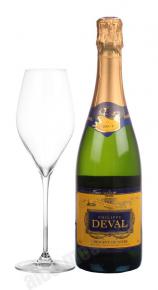 Philippe Deval Cremant de Loire AOC французское шампанское Филипп Деваль Креман де Луар АОС