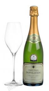 Dopff & Iron Cremant d`Alsace AOC Brut Blanc de Blanc французское шампанское Допф & Айрон Креман д`Эльзас Брют Блан де Блан