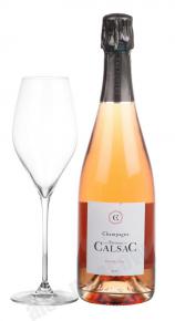 Etienne Calsac Rose de Craie шампанское Этиен Кальсак Розе де Крайе