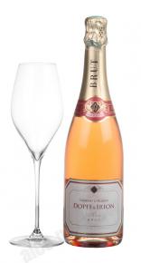 Dopff & Iron Cremant d`Alsace AOC Brut Rose французское шампанское Допф & Айрон, Креман д`Эльзас Брют Розе