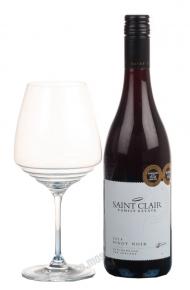Saint Clair Family Estate Marlborough Pinot Noir новозеландское вино Сен Клер Фемели Эстейт Мальборо Пино Нуар