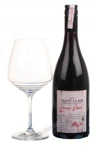 Saint Clair Family Estate Pioneer Block 4 Sawcut Pinot Noir новозеландское вино Сен Клер Фемели Эстейт Пайаниа Блок 4 Сокат Пино Нуар